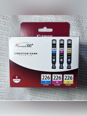 Canon 226 Replacement Ink Cyan Magenta Yellow For Models MG8120 MG6120